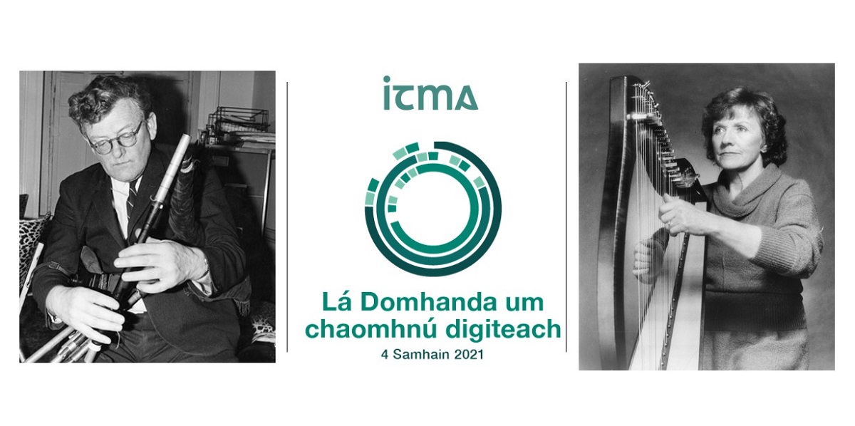 ITMADublin's tweet photo. Today is WORLD DIGITAL PRESERVATION DAY highlighting the critical under-the-bonnet work of preserving digital objects such as the Gráinne Yeats & Breandán Breathnach Image Collections. Read more: https://t.co/EzSkhxk5Vt #WDPD21 #archives @TheRollingWave https://t.co/GdsjuwjmND
