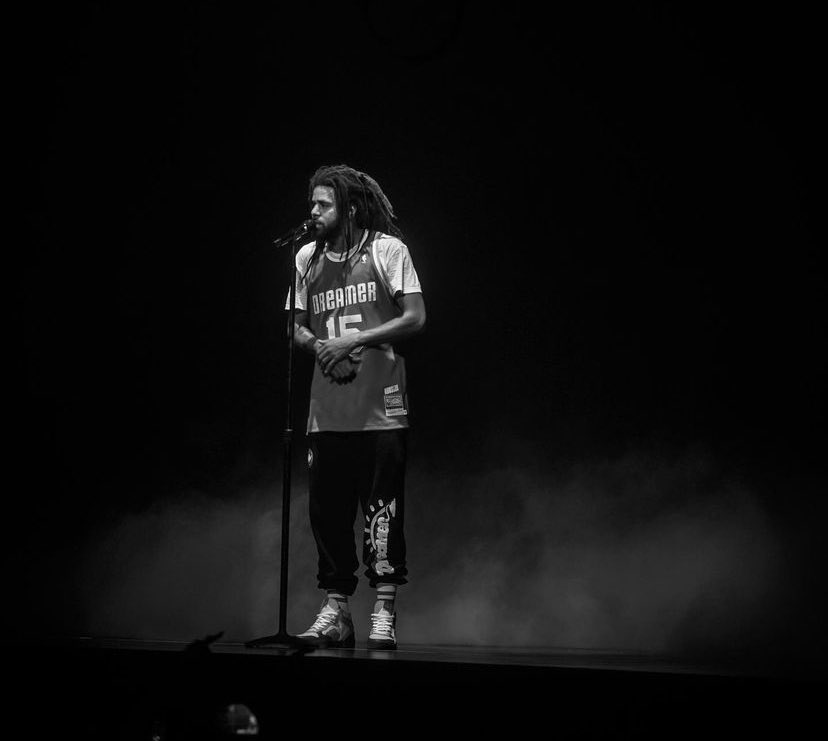 J Cole Black And White