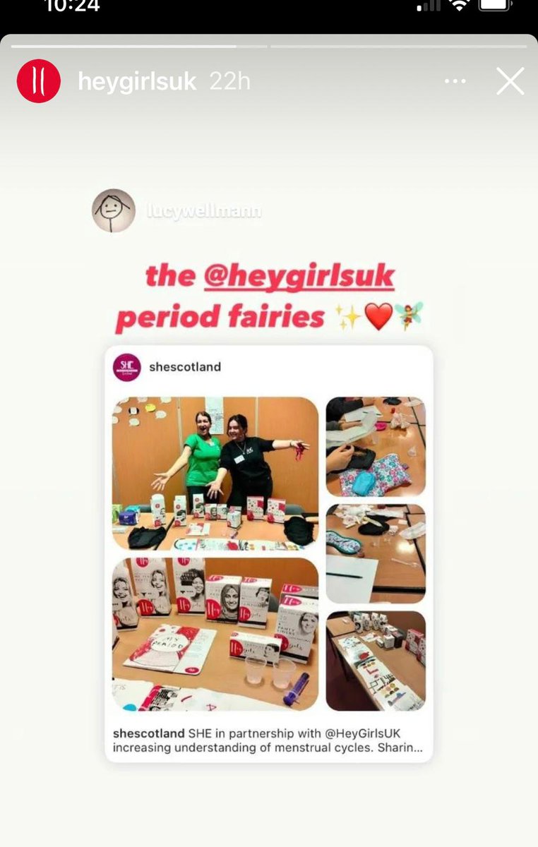 Zoeshe_scotland's tweet photo. It's official we are High School Period Faeries @she_scotland @HeyGirlsUK learning through messy play and still keeping covid safe. Real conversation leads to real understanding. 
#periods
#periodpoverty 
#freefromschools
#education 
#keepingitreal
#frankconversations https://t.co/5up52WUdAn