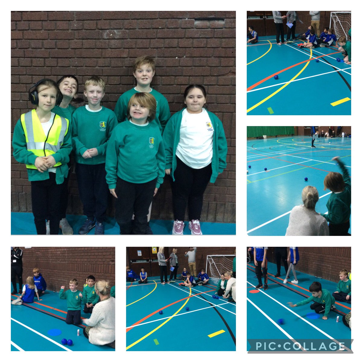 Acresfield1's tweet photo. The Busy Bees enjoyed taking part in Boccia 🐝 #chesterssp #sportsfestival https://t.co/BVWxEo8gBz