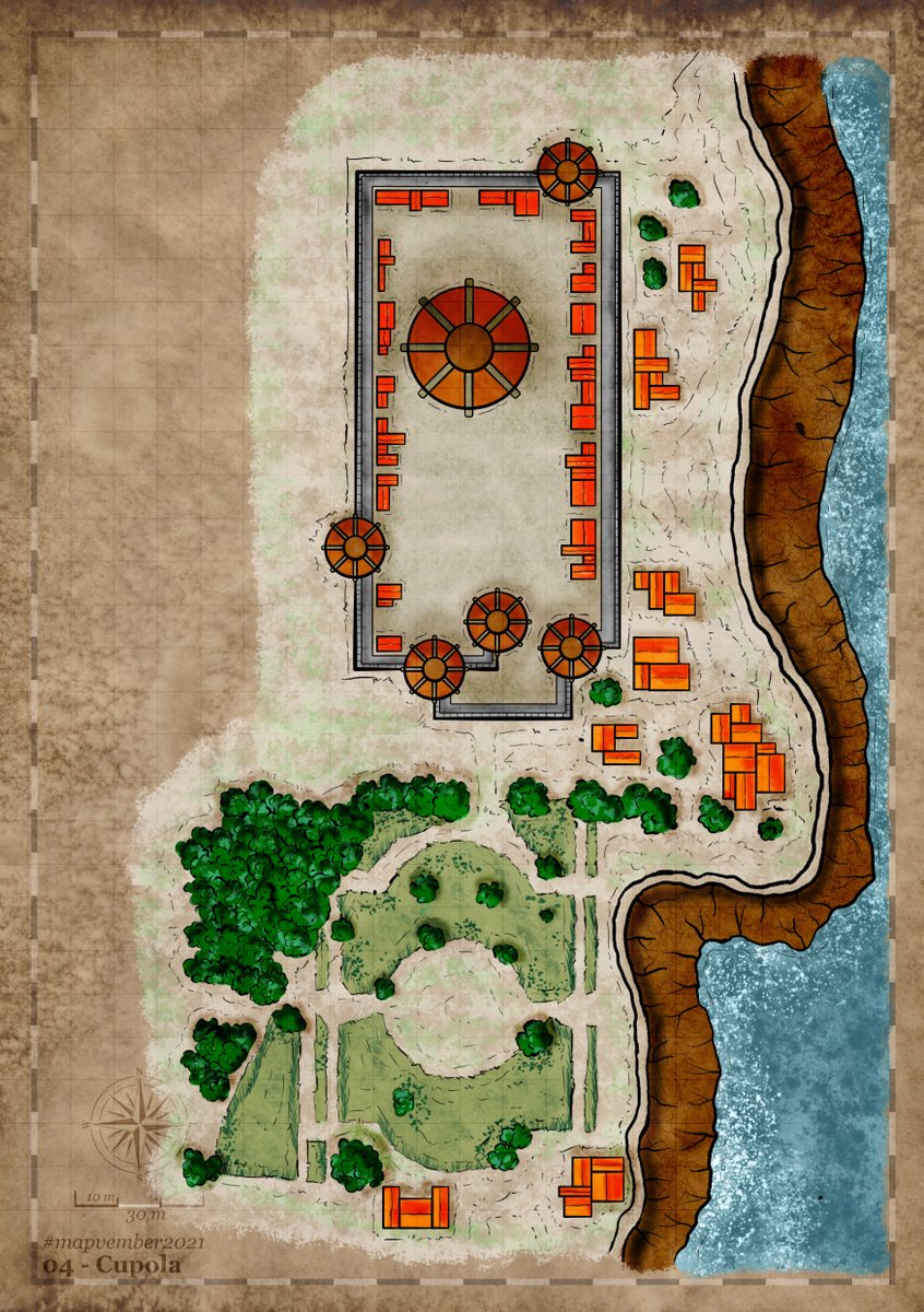 #mapvember2021 - 04 - Cupola #mapvember #map
