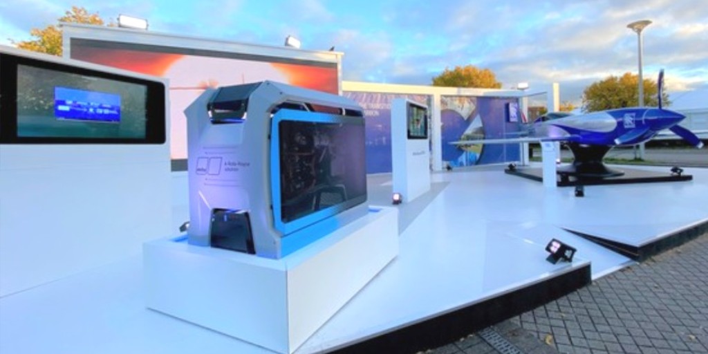 We are proud to present our mtu fuel cell system as a key technology in the energy transition to net zero carbon. 

Fuel cells produce clean electrical power and are a key part of our strategy to reach #netzero carbon by 2050. 

#RollsRoyceCOP26 #COP26 

ow.ly/iHQf50GGezn