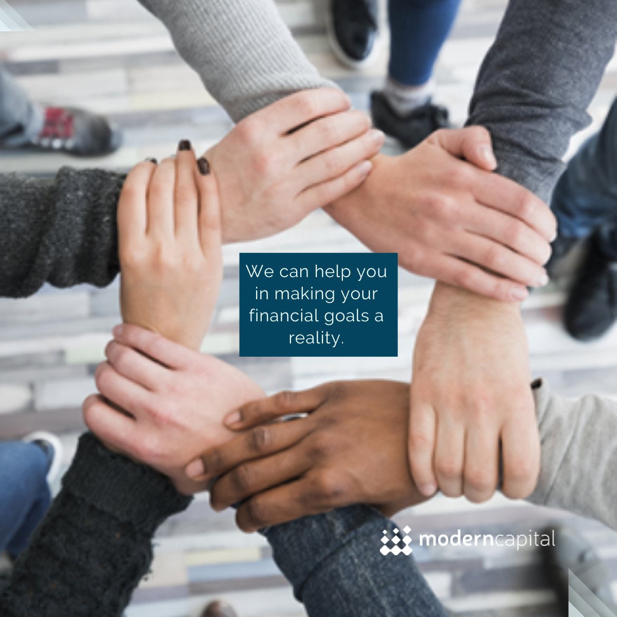 Modern Capital is with you every step of the way to help you achieve your financial goals. Our process can help you in making your financial dreams a reality. ❤

moderncap.com/services/

#FinancialSecurity
#FinancialFreedom