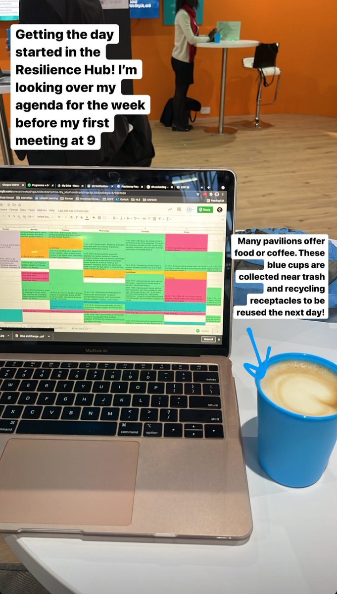 TobiasDevIU's tweet photo. Through support from the Tobias Center, IU students and faculty are currently attending #COP26Glasgow, with students focusing on specific topics related to climate governance, advocacy or policy.
Check out our Instagram stories as @catherineheiger shows you how the day is going! https://t.co/idMR1MYSU6