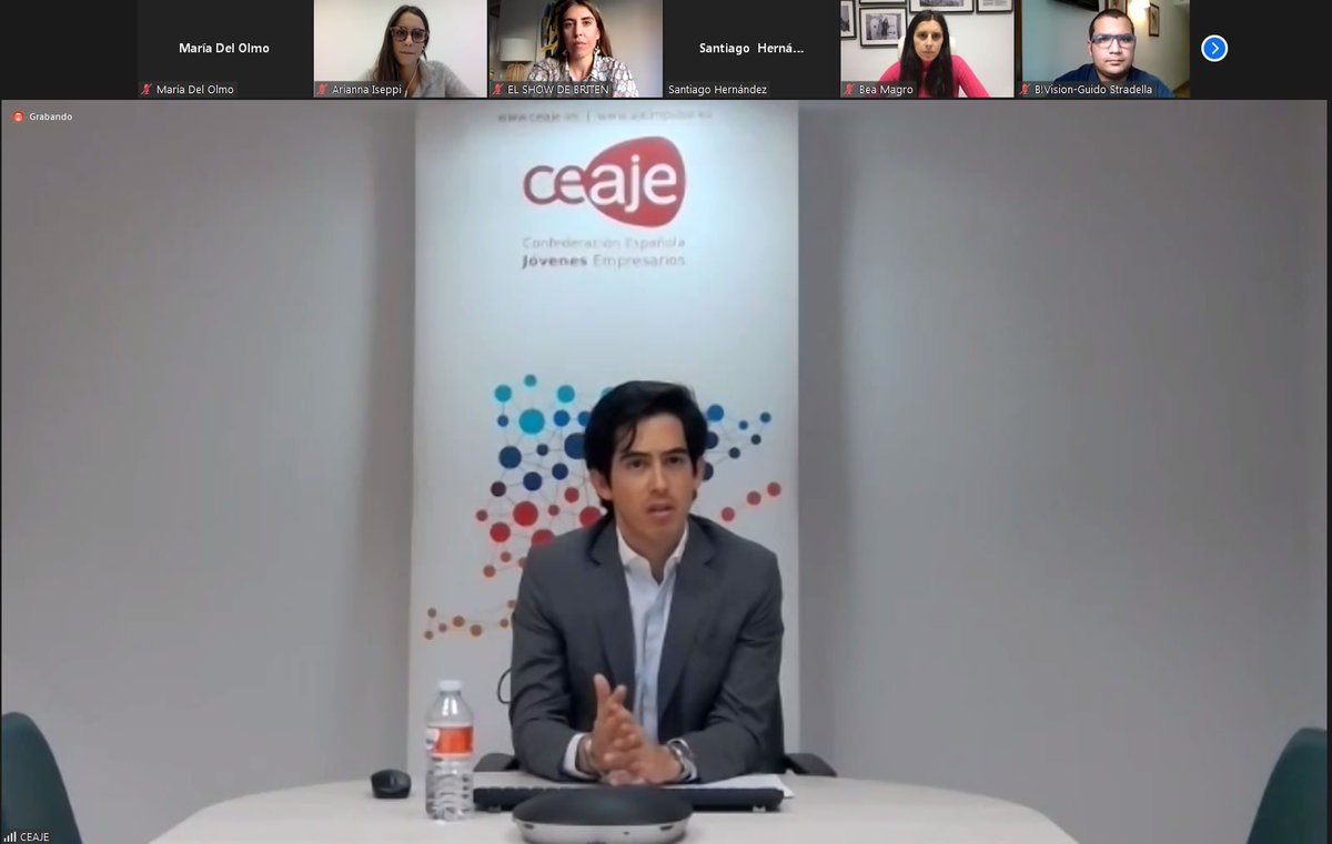 CEAJE's tweet photo. Comenzamos con la jornada: El paso hacia la venta online 🚀
La importancia de la internacionalización de las empresas en nuestro país 👇🏼👇🏼
@SEUR, @elshowdebriten, @KOMVIDAKOMBUCHA, #Alibaba #BVision https://t.co/ab0bgSeQJv