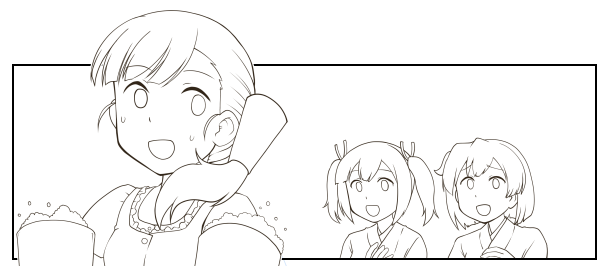WIP
Twitterに投稿した艦これの1ページマンガをまとめた本の描きおろしをちょこちょこ進めております。 