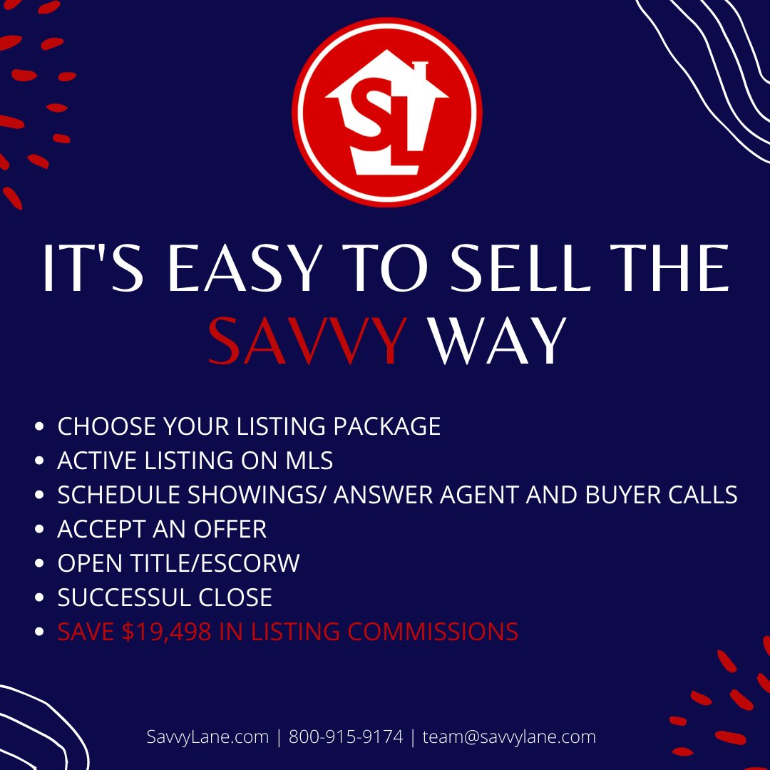 savvy_lane's tweet photo. New listing alert 🚨 This #SavvySeller is saving thousands in listing commissions. Swipe ➡️ to see how easy it is to list with Savvy Lane and how much they are saving. 💯

#ReTech #PropTech #SavvyLane #FSBO #RealEstate #Sold https://t.co/AvOTpqRz9V