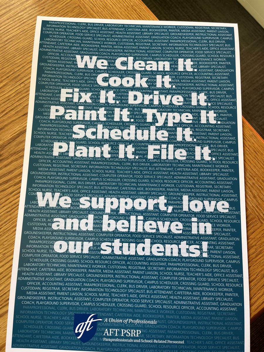 UnionWhitney's tweet photo. Thank you to @LaLaSamet and @PSRP_AFT for these amazing posters. Super excited to get them out to our wall to wall locals! 💪 @AFTNM https://t.co/Afqe1KUoVN
