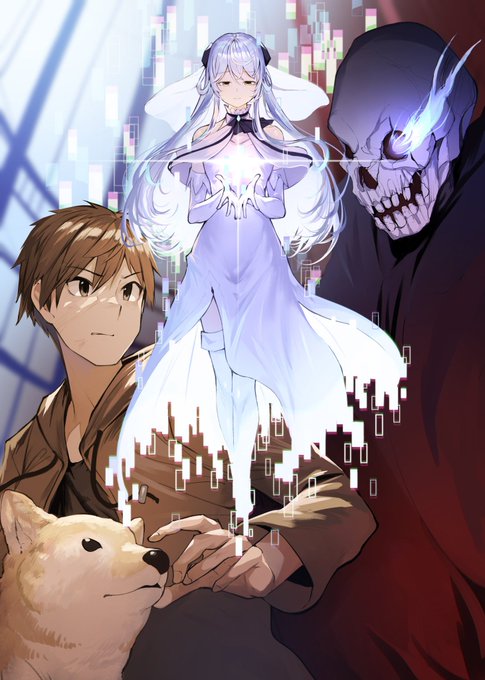 ElMundoShiro's tweet photo. La #Ilustración de portada para el Vol.5 de las #Novelas ligeras escritas por #Yosshaa e #Ilustrada por #Koruse, "Monster ga Afureru Sekai ni Natta node, Suki ni Ikitai to Omoimasu", a la venta el próximo 14 de Diciembre. https://t.co/MwjkKWuyh7