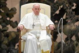 Kevin_Shipp's tweet photo. The Pope has microchipped his staff and security. He said in a statement that he embraces AI and hopes someday it will be, "like human." https://t.co/RT3l5lQLbl