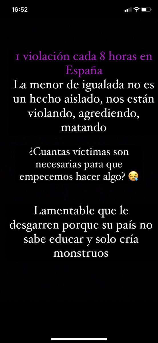 Situación actual: decepcionada impotente triste y rabiosa