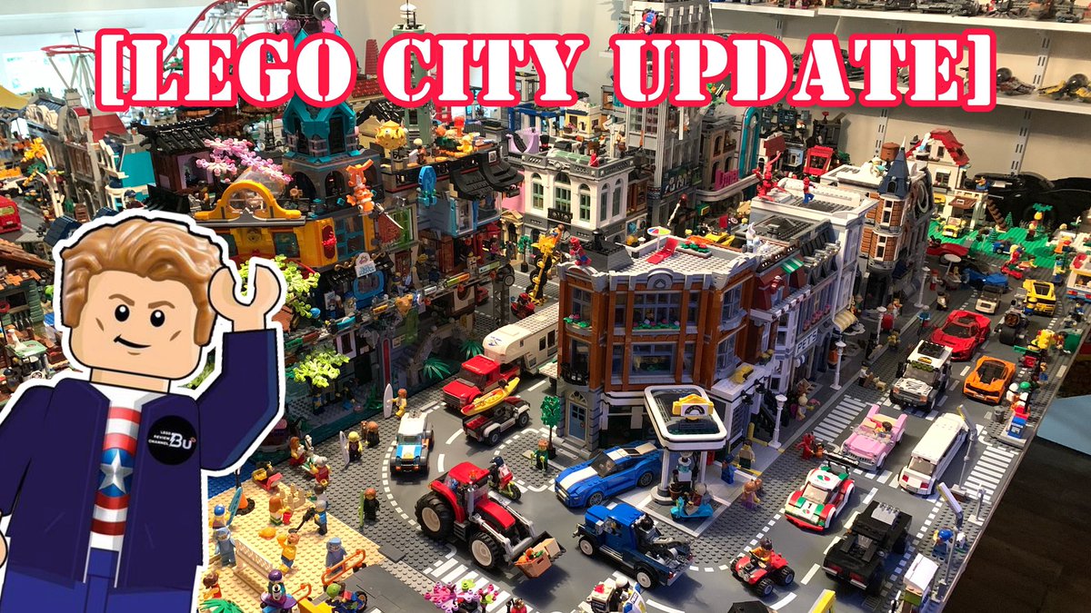 BRICKUNIVERSE1's tweet photo. UPDATE DE MA VILLE LEGO ! [AJOUT DU CORNER GARAGE] https://t.co/b110WU8fpk via @YouTube #lego #legocityupdate #villelego @LEGO_Group https://t.co/xulcPtLmmp