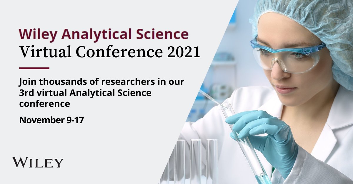 WileyAnalytical's tweet photo. Join the webinar "Spatial resolution meets temporal resolution" at our Wiley Analytical Science Virtual Conference 2021.
09th November 2021
6 - 7 pm CET
Register NOW:
▶https://t.co/1gn8rBO7Du
#WASConference #microCT https://t.co/hw0xXLZnwC