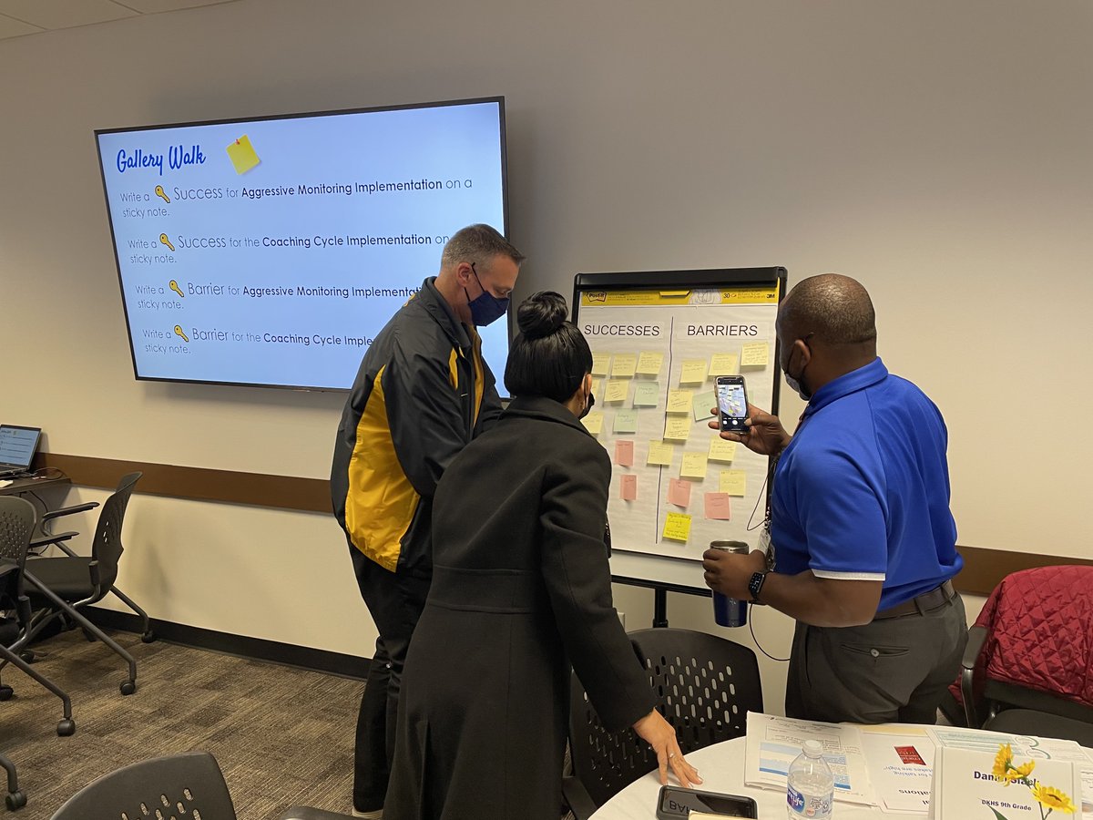 DrBrownEDU's tweet photo. Assistant Principals Core Development Learning Session @SpringISD - Campus leaders collaborating and investing time in growing as instructional leaders on campuses!!🙌🏼#WeAreSpring #LeadersAtWork #HabitsOfDiscussion https://t.co/zuxsKzpltZ