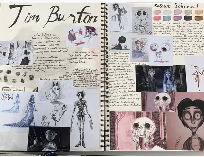 Arts_WEK's tweet photo. This week’s Key Stage 4 ‘Work of the Week’ goes to our Year 11 student, River’s work has been nominated due to her hard work alongside creating some fantastic Artist pages for her latest project.
#hplcreate #hplanalyse #hpl #wek_visual_arts https://t.co/j928lmX5oX