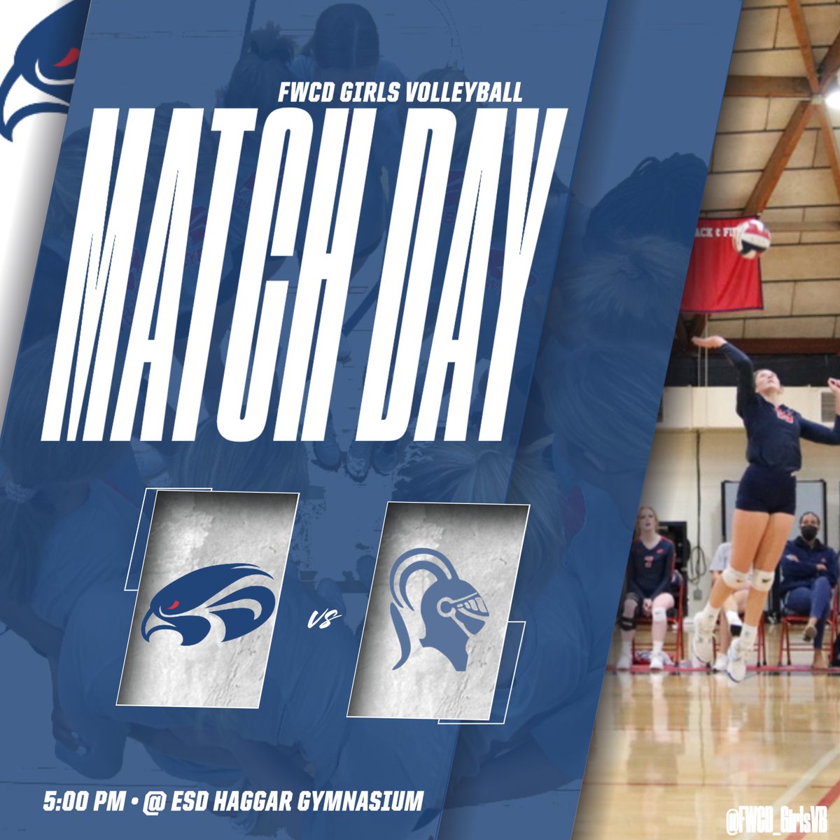 Falcons start their SPC Tournament by squaring off against the Episcopal Knights this afternoon at 5 PM at ESD. Go Falcons!

SPC Girls Volleyball Bracket:
spcsports.org/tournaments/br…