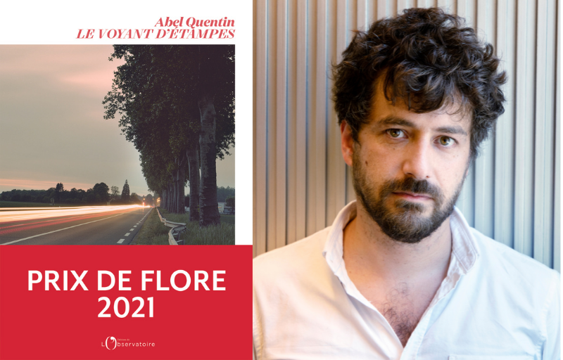 EdLObservatoire's tweet photo. 🥳 Abel Quentin remporte le Prix de Flore 2021 pour son roman « Le Voyant d'Étampes » 🔥

📷 © Patrice Normand. https://t.co/tC3NbEaNlo