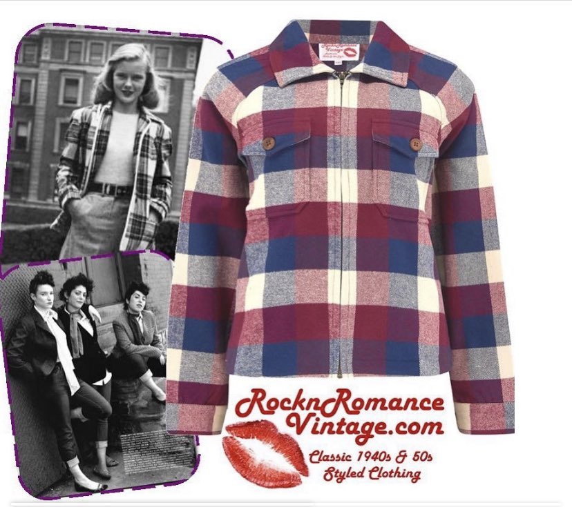 RocknRomanceUK's tweet photo. Keeping You Classic & Cosy 💋👌🏻
https://t.co/YRdpAgVT48
Our Bobby Jacket is back .. and now available in 2 other colour ways ..
#vintagefashion #checkjacket #classicjacket https://t.co/Z6Pp2jRdm8