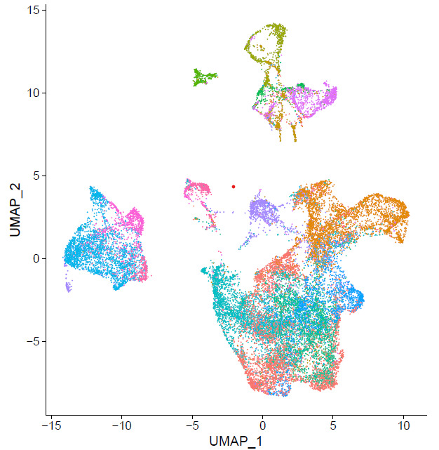 my  #singlecell #UMAP projection today looked like a fantasy animation!