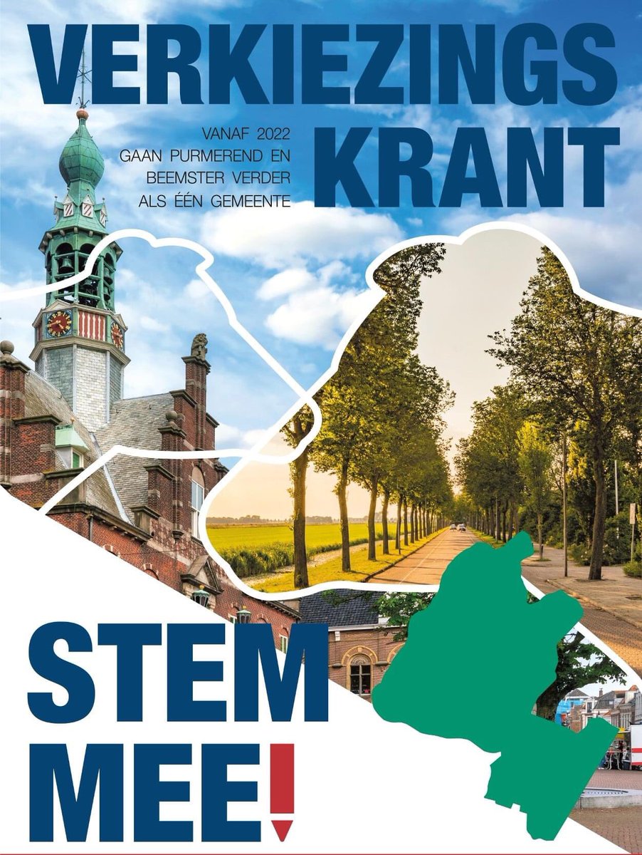 VVDBeemster's tweet photo. Deze week valt de Verkiezingskrant in de bus. Hierin staat van alle partijen wat zij belangrijk vinden voor de toekomst van Purmerend en hun speerpunten. Je kunt de krant ophalen in de bieb in M’beemster. Of lees online https://t.co/nTMpGsRqTM: https://t.co/MjVlt914L9 https://t.co/nDl0KYTTa4