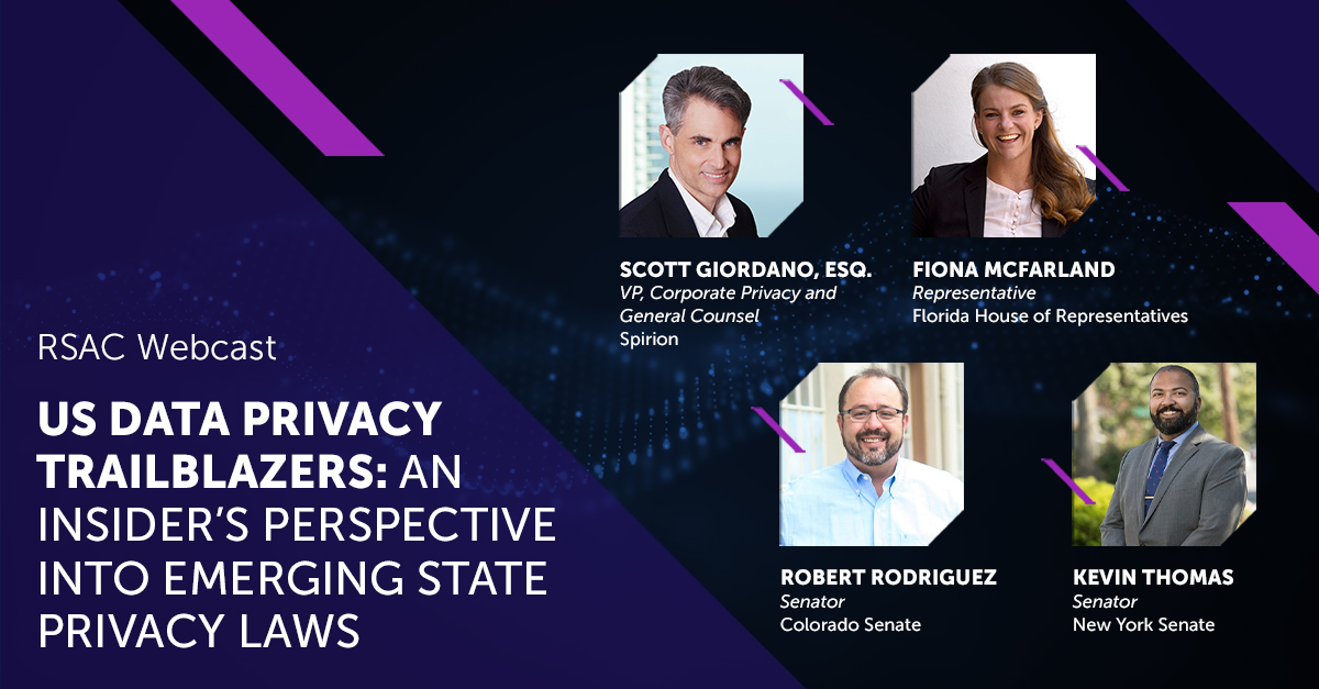COMING UP! On November 10, 3 state legislators &amp; 1 corporate counsel from <a href="/Spirion/">Spirion</a> will share insider perspectives on what’s working, and not, across the evolving state privacy law landscape. Register here: spr.ly/6016JXaP4 <a href="/FionaForFlorida/">Fiona McFarland</a> @SenKevinThomas <a href="/SenRobRodriguez/">Senate Majority Leader Robert Rodriguez</a>