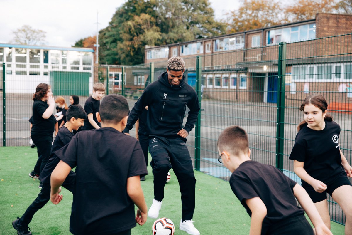 vsrsus's tweet photo. The Making of @MarcusRashford.

The 24-year-old has a clear vision to build a better world. For his latest initiative, he’s created a new football pitch for his old primary school so the next generation can follow in his footsteps.

Read: https://t.co/MDDbqqaL4h https://t.co/AhQcsxXPC1