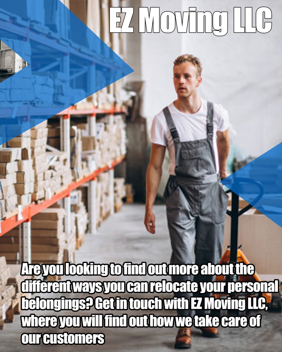 EZMovingLLC1's tweet photo. EZ Moving LLC, now have the best deals which will help you relocate your office or residential stuff at the quickest and the most cost-efficient way. Simply click https://t.co/jtxVOL9MFi  #fast #quick #mover #packing https://t.co/JW4TH4yUW7