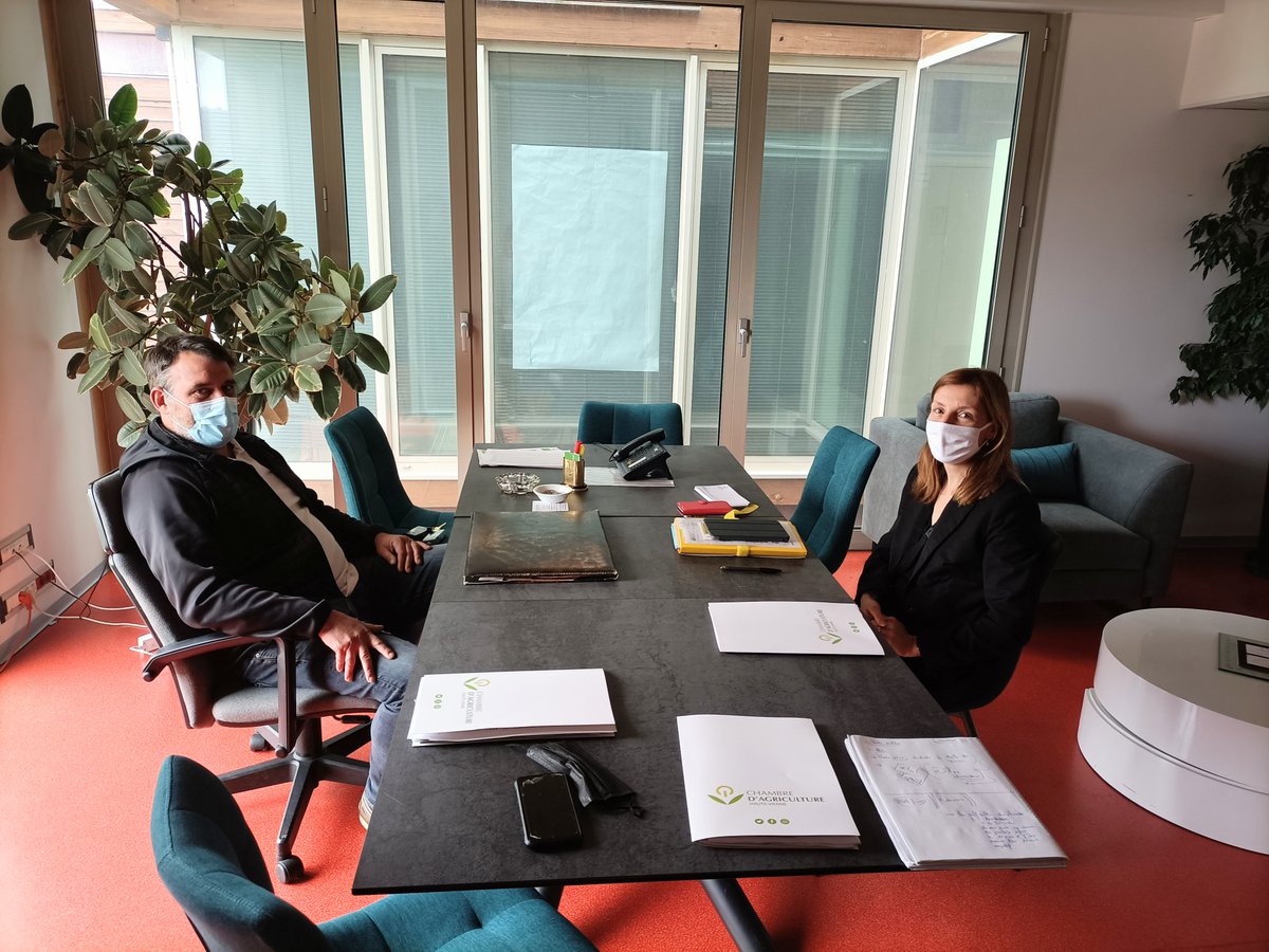 🤝Rencontre, en fin de matinée avec, Madame Fabienne BALUSSOU, <a href="/Prefet87/">Préfet de la Haute-Vienne</a> Préfète de la Haute-Vienne.
Une réunion détendue, sans langue de bois et avec une réelle volonté de construire, j'espère que les actes suivront les paroles.