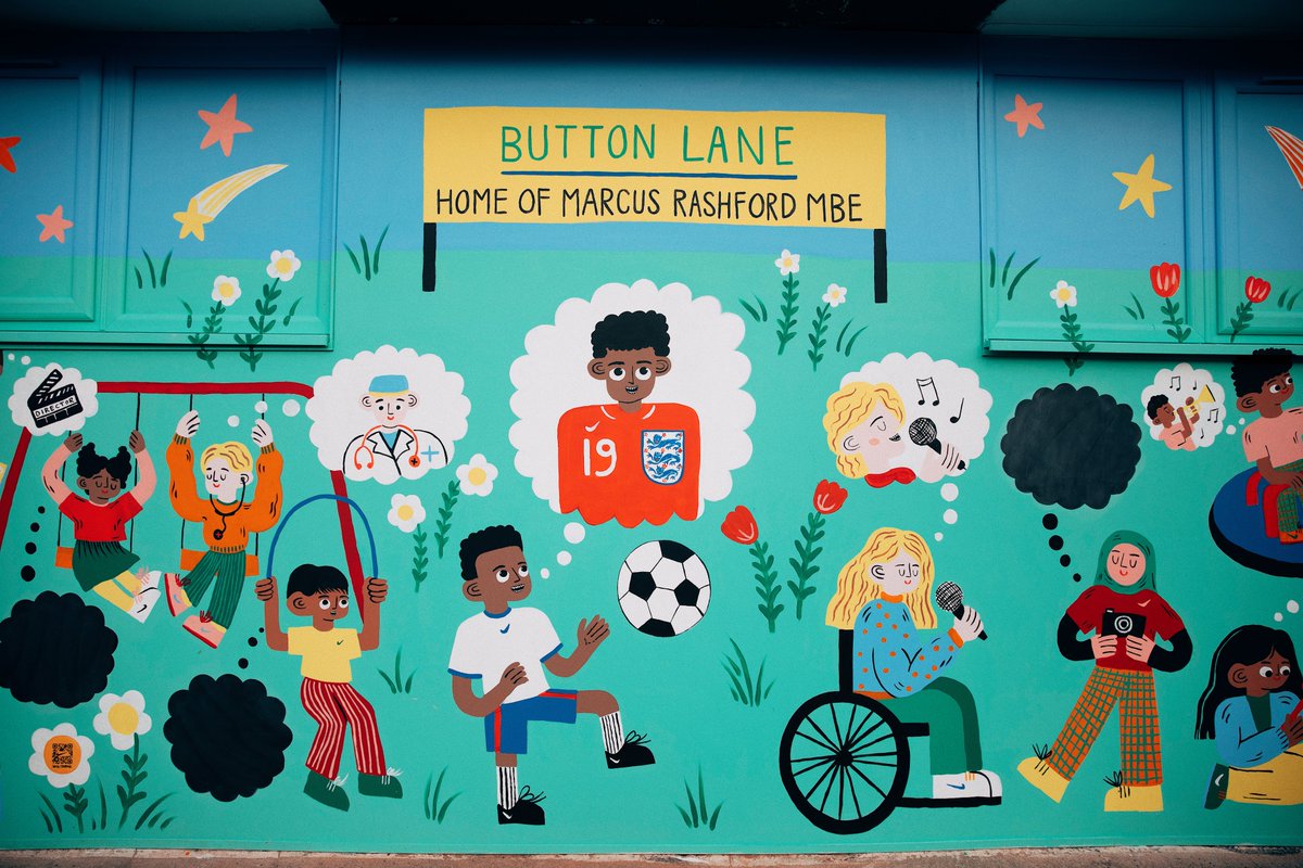 The Making of <a href="/MarcusRashford/">MR14</a>.

The 24-year-old has a clear vision to build a better world. For his latest initiative, he’s created a new football pitch for his old primary school so the next generation can follow in his footsteps.

Read: bit.ly/3q1MmjE