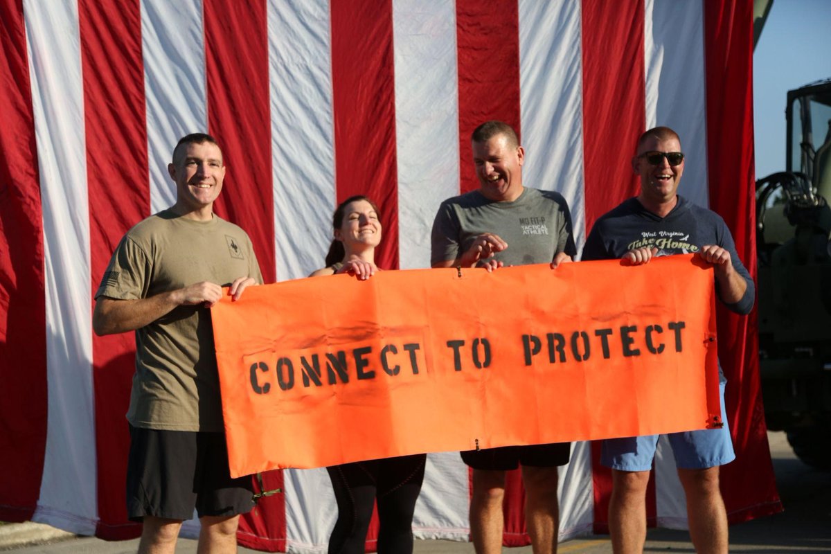 Missouri_NG's tweet photo. On September 24th, Members of #MoGuard, Civilians and their families came together at for “The One Run.” An event in which we took a moment to reflect on those that we have lost to suicide.  You never know if you may be the right voice in their life so make sure to reach out. https://t.co/QP9CljmmYn