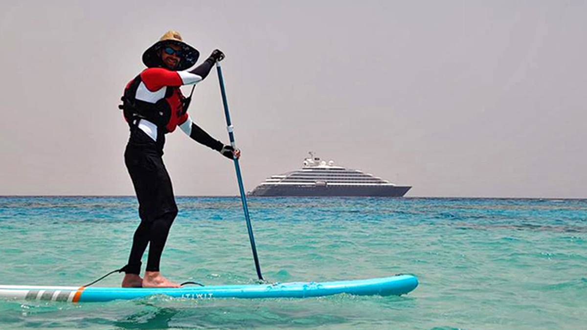 In search of immersive exploration?  From stand-up paddleboarding to kayaking along stunning coastlines in the #Mediterranean, how will you explore the ocean on board Scenic Eclipse in 2022 and beyond? bit.ly/3jEdUHR
#ScenicEclipse #oceancruise #LuxuryTravel