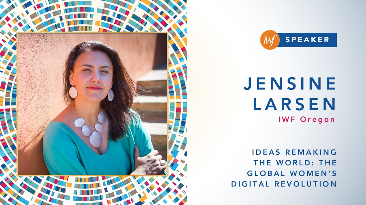 Today, World Pulse Founder and CEO Jensine Larsen spoke at the @IWFGlobal Virtual World Leadership Conference: A Bold New Paradigm as part of their powerhouse line-up of speakers & moderators. #IWFLeadsChange