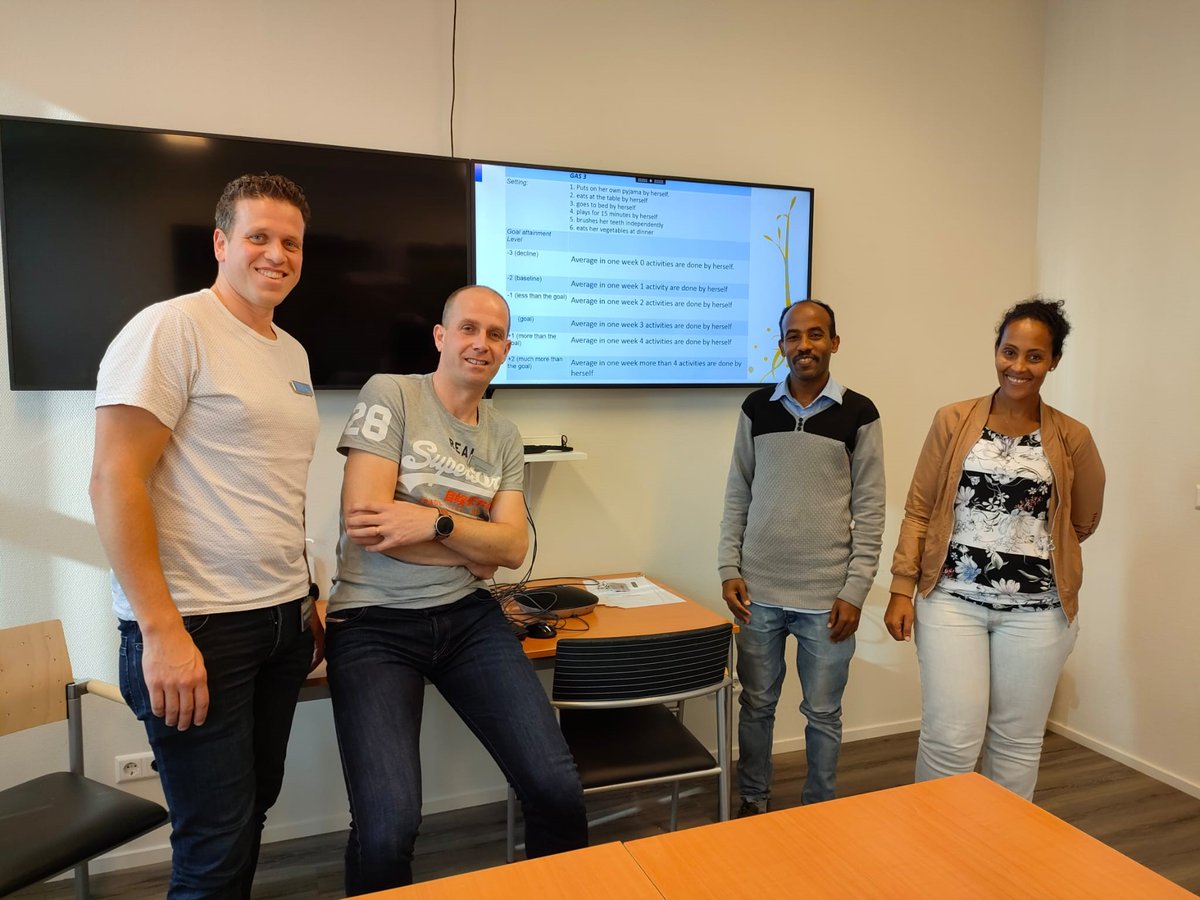 Afgelopen week mochten we Melese en Birtukan ontvangen op onze locatie in Breda. Als voedingsdeskundige en verpleegkundige (en beide PhD kandidaat) ontwikkelen zij in Ethiopië een revalidatieprogramma voor matig ondervoede kinderen van 5 tot en met 12 jaar.