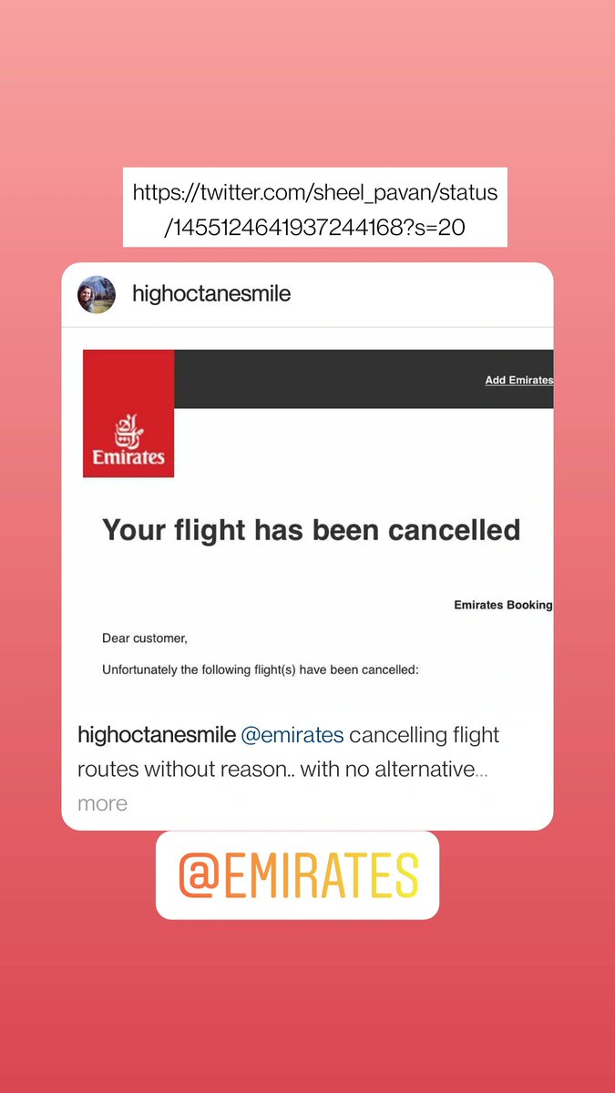 ArpithaC's tweet photo. @emirates Cancelling our December tickets to run this promotion? #flightsCancelled #WithoutProvidingAlternatives https://t.co/A9RmF3wT5b