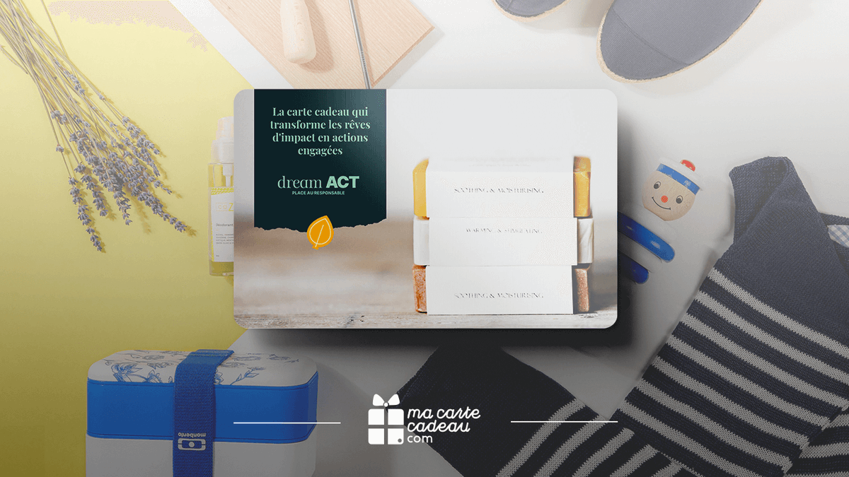 Que ce soit de la mode ou de la cosmétique 🧼

Avec la e-carte cadeau <a href="/dreamact_eu/">Dream Act</a> consommez responsable tout en faisant attention à la planète ♻️

C'est par ici ➡️ow.ly/cA1v50GE2K1

#cosmetics #ecoresponsable #earth #green #cartecadeau #macartecadeau