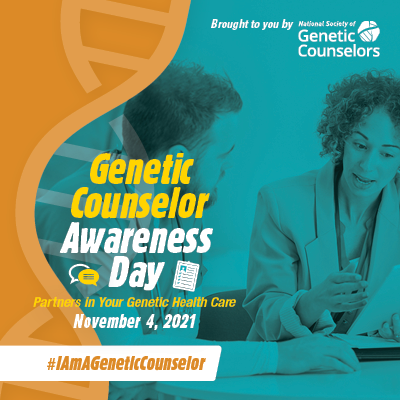 ASRM_org's tweet photo. Happy Genetic Counselor Appreciation Day to the ASRM Genetic Counselor Professional Group
#IAmAGeneticCounselor #GCChat #GeneticCounselorAwarenessDay2021 #ASRMGCProfessionalGroup #ASRMGeneticCounselors #GCsinART https://t.co/FDsH5oEHNx