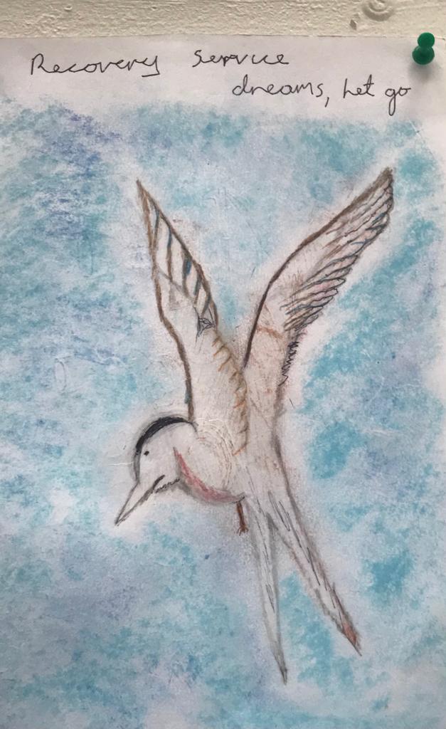 _Recovery1's tweet photo. For Recovery Pride Week in #Haringey, the people we support have been exhibiting the amazing works of art they created during our peer-led, open access creative art group. π©βπ¨ #RecoveryPride #RecoveryPosse #Recovery https://t.co/17OPp3WWsI