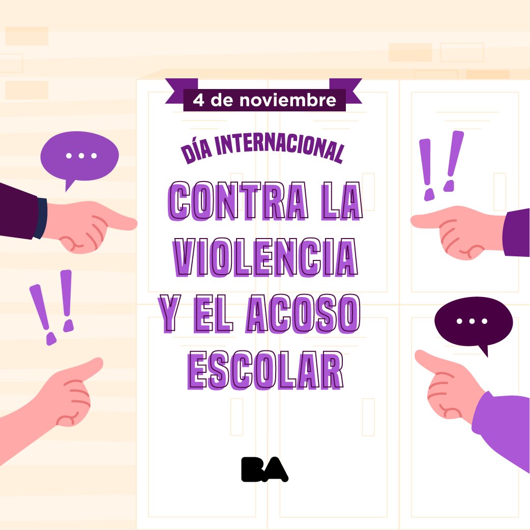 Cada 4 de noviembre conmemoramos el Día Internacional contra las Violencias y el Acoso en la Escuela, incluido el Ciberacoso. En este tiempo tan especial, destacamos la importancia de abordar y trabajar los vínculos saludables y pacíficos en las escuelas.