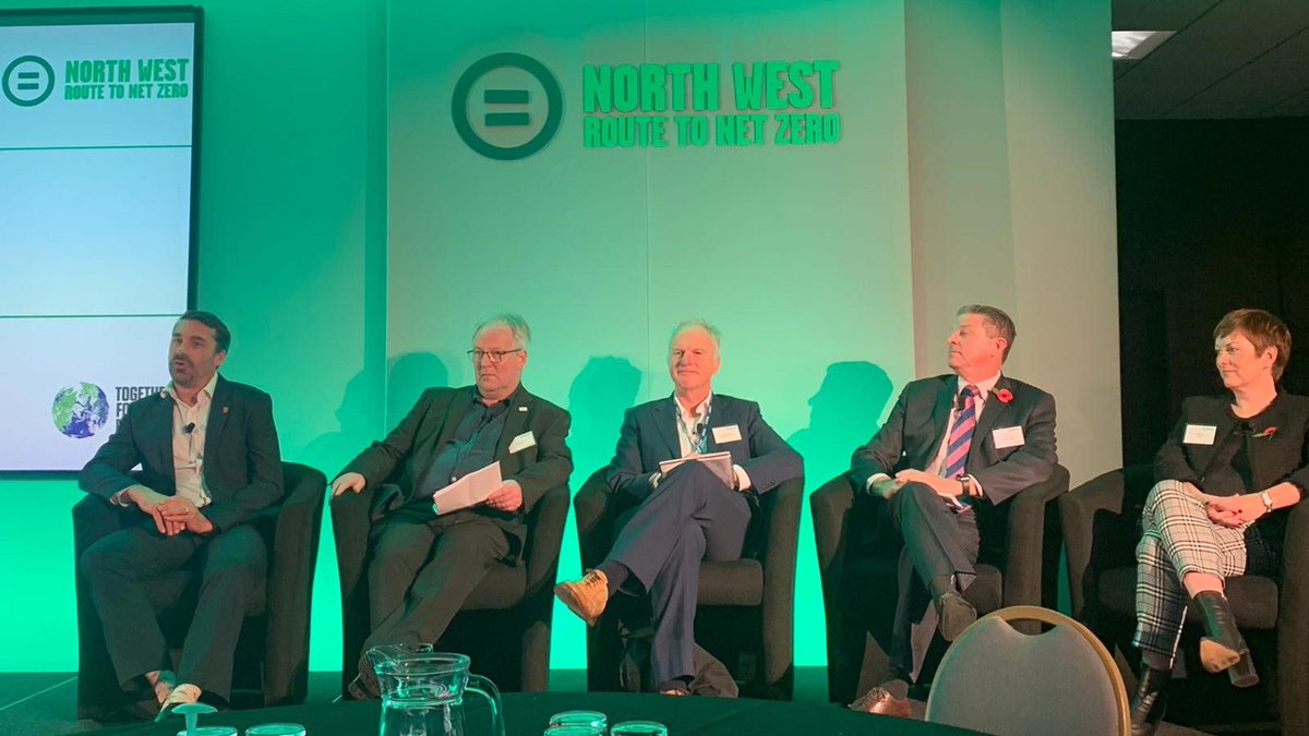 Johnson_Matthey's tweet photo. Great debate on the panel today at #COP26NW. JM's Business Development Director, Sam French joined the discussions around 'powering the green industrial revolution' and the part hydrogen is playing in pushing towards a #netzero future.

#COP26 #CleanerHealthierWorld

@NetZeroNW https://t.co/nKBoPTOyxx