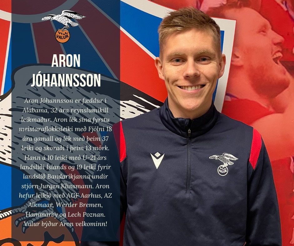 Eugeniogonza2's tweet photo. #OFICIAL | El ariete Aron Jóhannsson 🇺🇸, que rescindió su contrato con el Lech Poznań de #Ekstraklasa el pasado 31 agosto, ha fichado por el Valur Reykjavík, 5º en la última liga islandesa #Pepsideild 🇮🇸, vuelve así a sus orígenes. En Polonia no cuajó ante la irrupción de Ishak https://t.co/XW9Wc3Cf0J