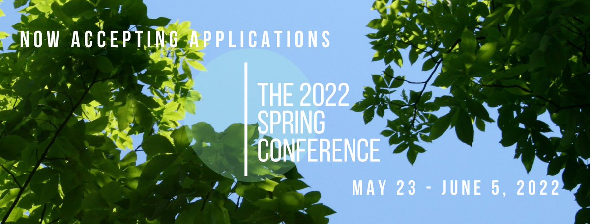 NH_Project's tweet photo. We're thrilled to announce that we are NOW ACCEPTING APPLICATIONS for the 2022 Spring Conference! Visit our website at https://t.co/wUGzAdtdjF to learn more about the process and apply by December 3rd! https://t.co/Sb3qv8M1NE