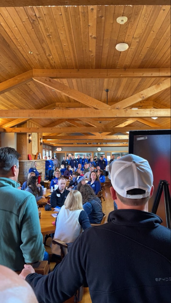 HiwayCU's tweet photo. Participants have received their final instructions. The ice is ready, the silent auction &amp; wine wall are set. Time to curl! Hiway Foundation hosts the 4th Annual Curling Event. If you'd like to participate in our Silent Auction &amp; support our cause, visit https://t.co/erccdB32xg. https://t.co/EPIUhYIaU6