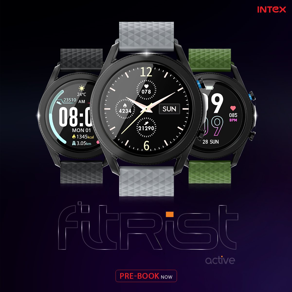 IntexBrand's tweet photo. Coming super soon to a store near you, this #smartwatch will be your perfect #health and #wellness partner! Get all set to witness a revolution in the way you view your #fitness!
#intex #intexians #intexoholic #smartwatch #fitristactive #comingsoon #healthandwellness https://t.co/0gj8oO7S3O
