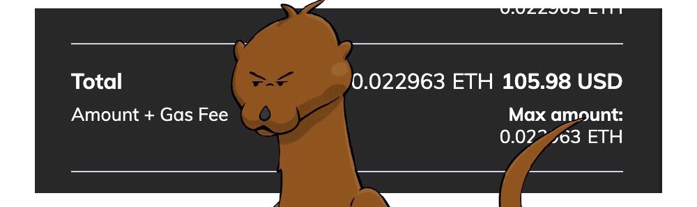 BotheredOtters's tweet photo. Stuck paying $ETH gas fees? 🤔

Come shelter otters for the chance to win some $SOL and a Golden Ticket if you’re lucky. 

Transaction fees 100,000x cheaper on #Solana 👀 https://t.co/8H2d15XKJ7