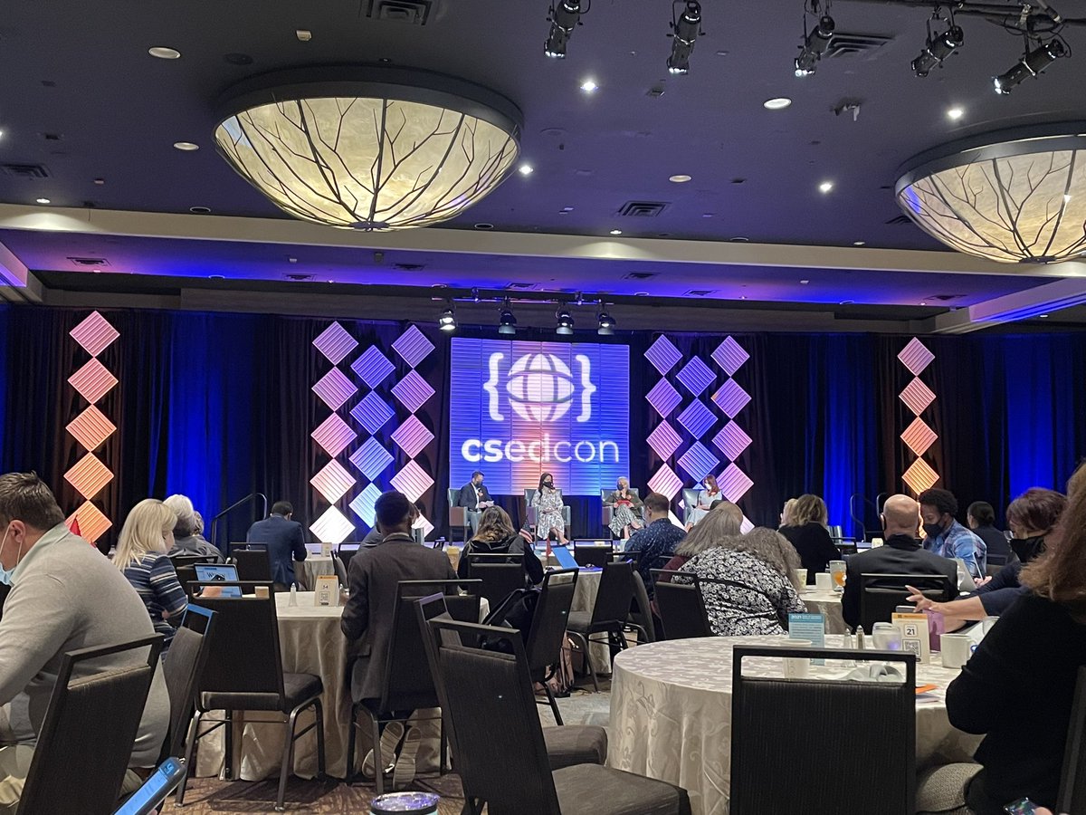 projectlogin's tweet image. #CSEdCon2021 Hearing from leaders in the L.A. Unified School District, North Dakota Dept of Public Instruction, &amp;amp; Secretariat of Innovation of the Presidency of the Republic of El Salvador about how they’ve been implementing computer science initiatives in their education systems