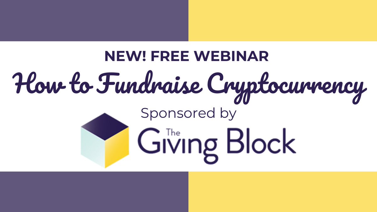 📢HURRY!⚡️⏰ There's still time to register! We go live in 45 minutes @ 1:00pm ET - REGISTER FOR FREE HERE: bit.ly/2ZSuPz8

#livewebinar #productdemo #Cryptocurrency
#freefornonprofits #bitcoin