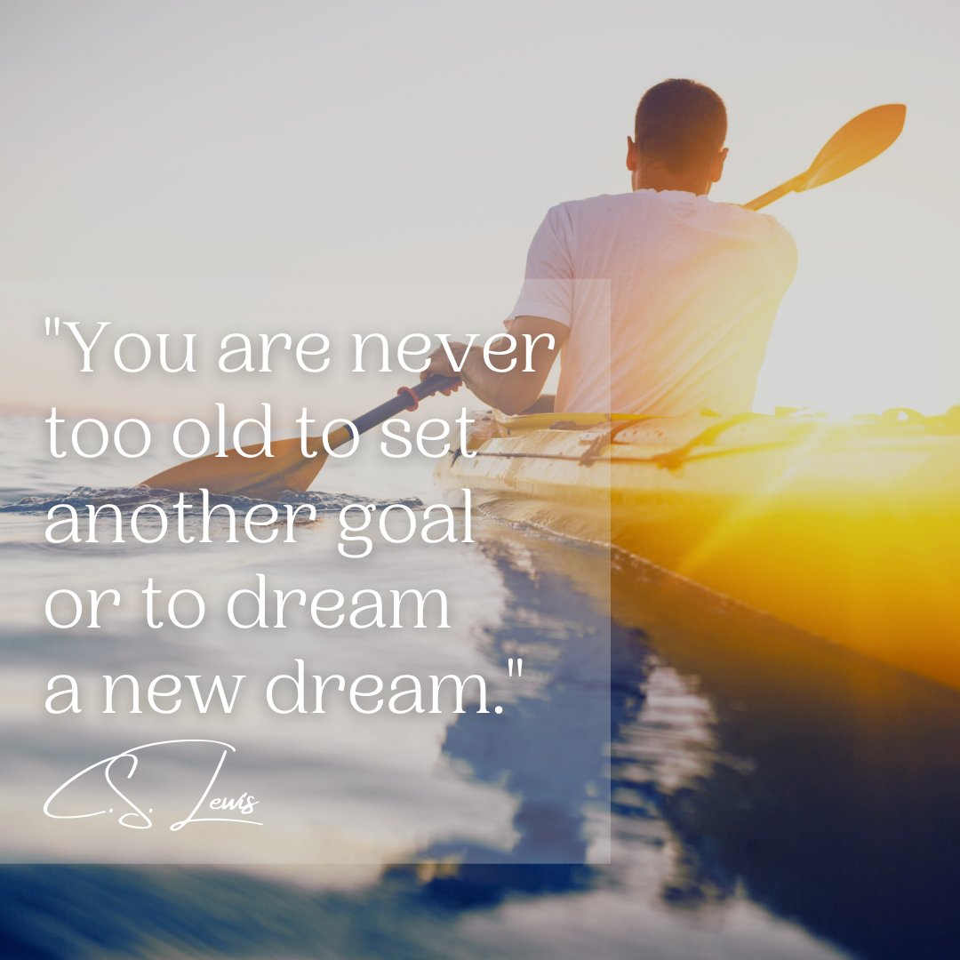 AtlDistributing's tweet image. #Thursdaymotivation 👊 
"You are never too old to set another goal or to dream a new dream." C.S. Lewis