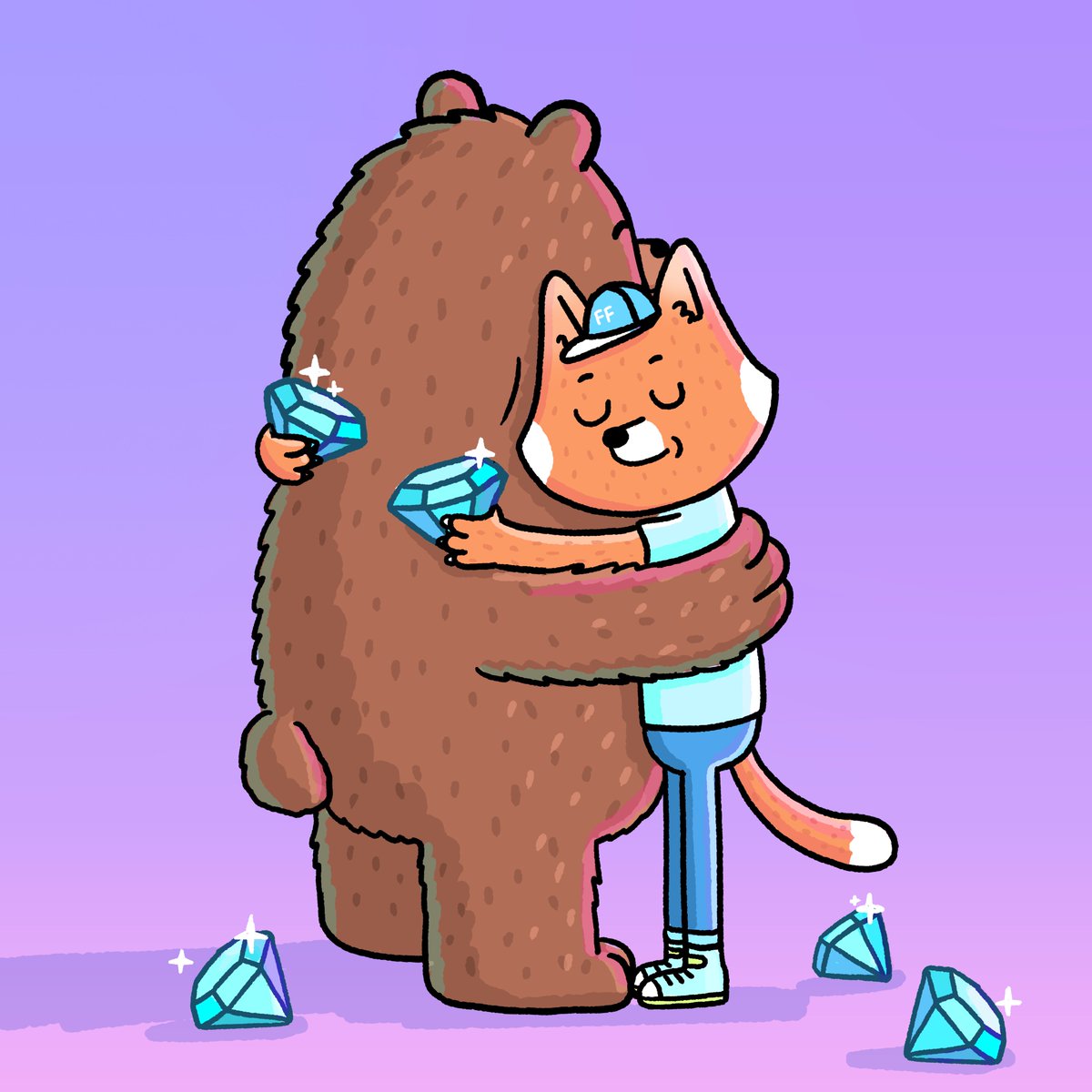 foxfamnft's tweet photo. Diamond paws 💎 #bearmarket https://t.co/CUICpbiGyv