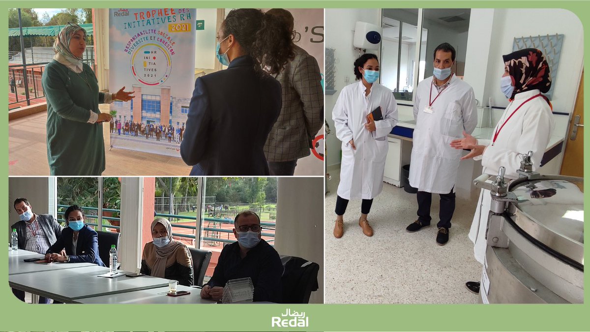 RedalOfficiel's tweet photo. Heureux de recevoir Mme @AMourguin Responsable RSE zone AMO @Veolia présente aujourd'hui pour prendre connaissance des grands projets #RSE de @RedalOfficiel et échanger avec nos équipes autour de nos pratiques sociales et environnementales! 👍 https://t.co/dwjmJts5pk