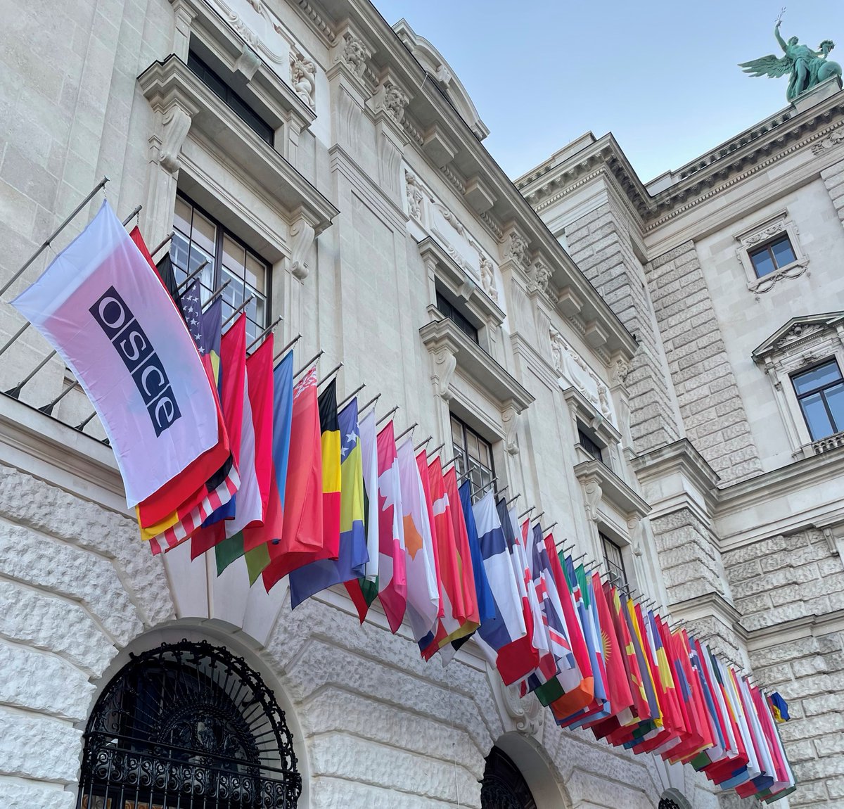 PLinOSCE's tweet photo. An important step on our common goal to adopt @OSCE budget #UB2022: #ACMF chaired by 🇵🇱 completed presentations of budget proposals by Fund Managers✅
We thank participating States for their active approach. Time to prepare Chair's first proposal and continue working together📑 https://t.co/9K3mZygqDN